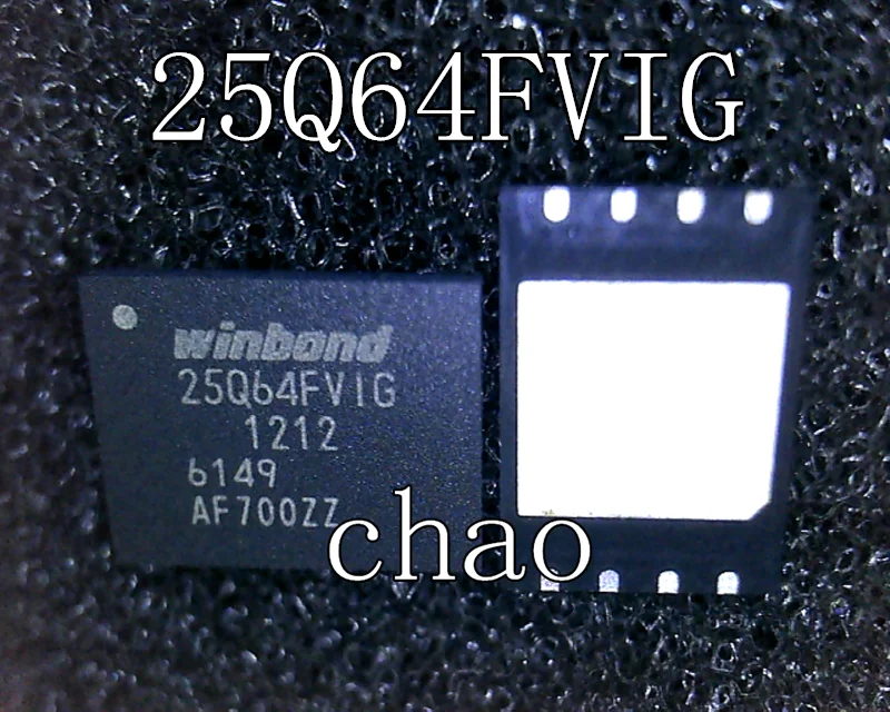 5 шт./лот 8 м QFN8 W25Q64FVIG 25Q64FVIG WSON-8