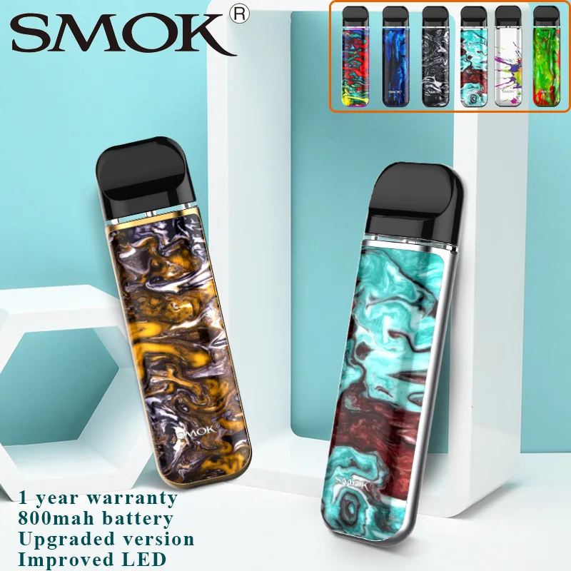 Free gift Smok Vape pod SMOK novo 2 kit 800mAh built-in battery 2ml pod cartridge Electronic cigarette vape Vaporizer Pod kit