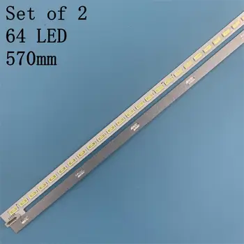 

LJ64-03495A LTA460HN05 46EL300C 46HL150C LED strip SLED 2012SGS46 7030L 64 REV1.0 1 Piece=64LED 570MM LTA460HQ18 LE46A700K