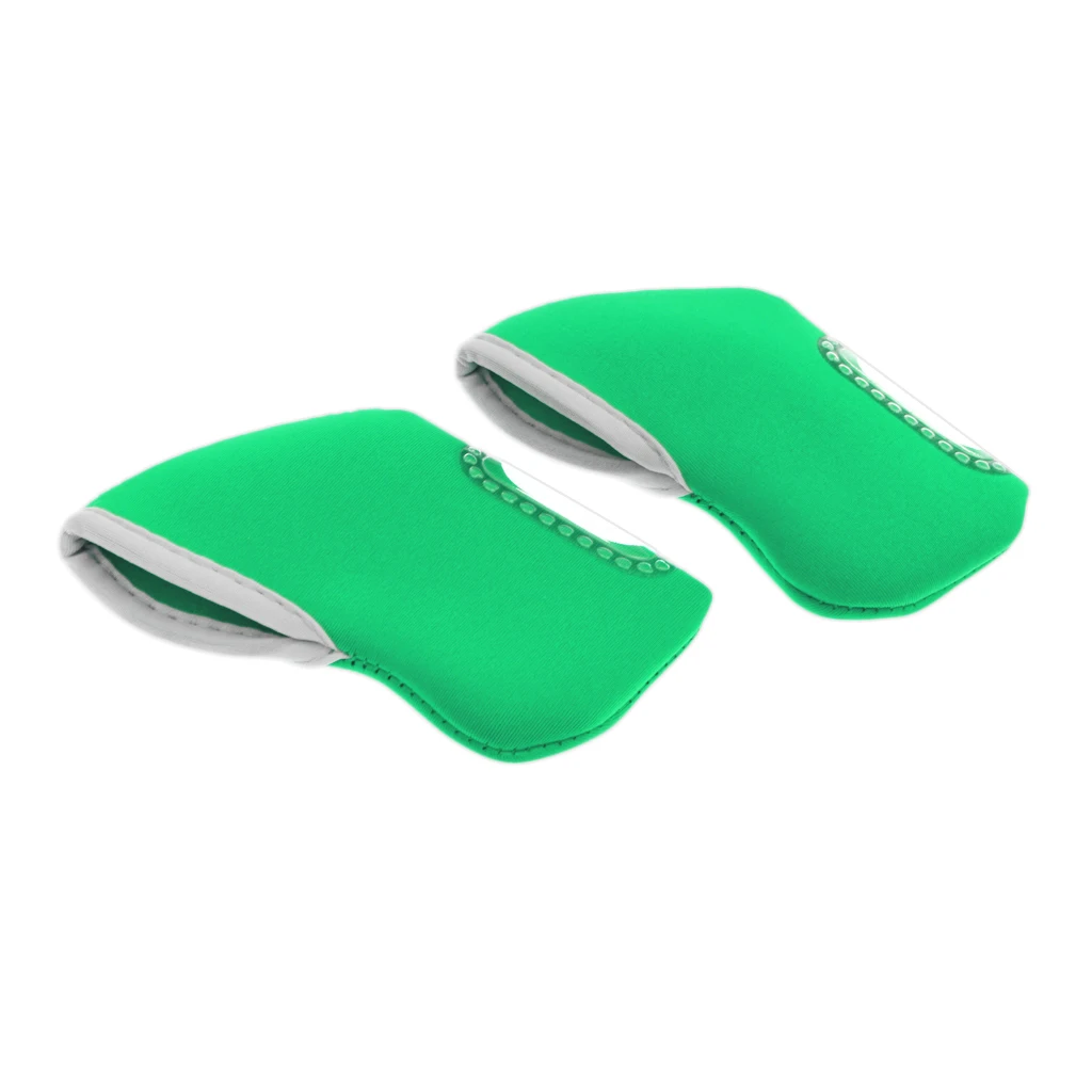 Pack of 10 Golf Iron Head Cover Wedge Headcovers - Golf Club Iron Protector - Neoprene Material - Choose Colors