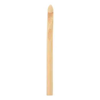 

New 12 x 15 cm Crochet Hooks Knitting Needles Thickness 3-10 mm Bamboo