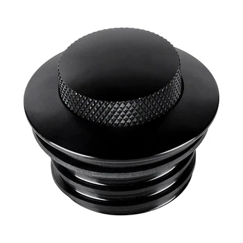 

Flush -Up Reservoir Gas Cap Vented Fuel Tank Screw For -Davidson Black