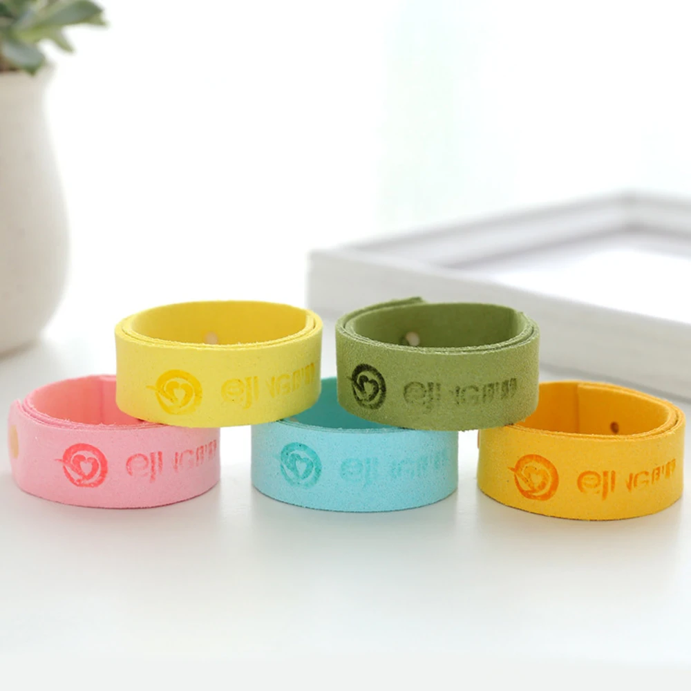 Комаров убийца Wristband Силикона летние натуральной цитронеллой Противомоскитный браслет для убивания насекомых для ухода за кожей младенца оптовой продажи