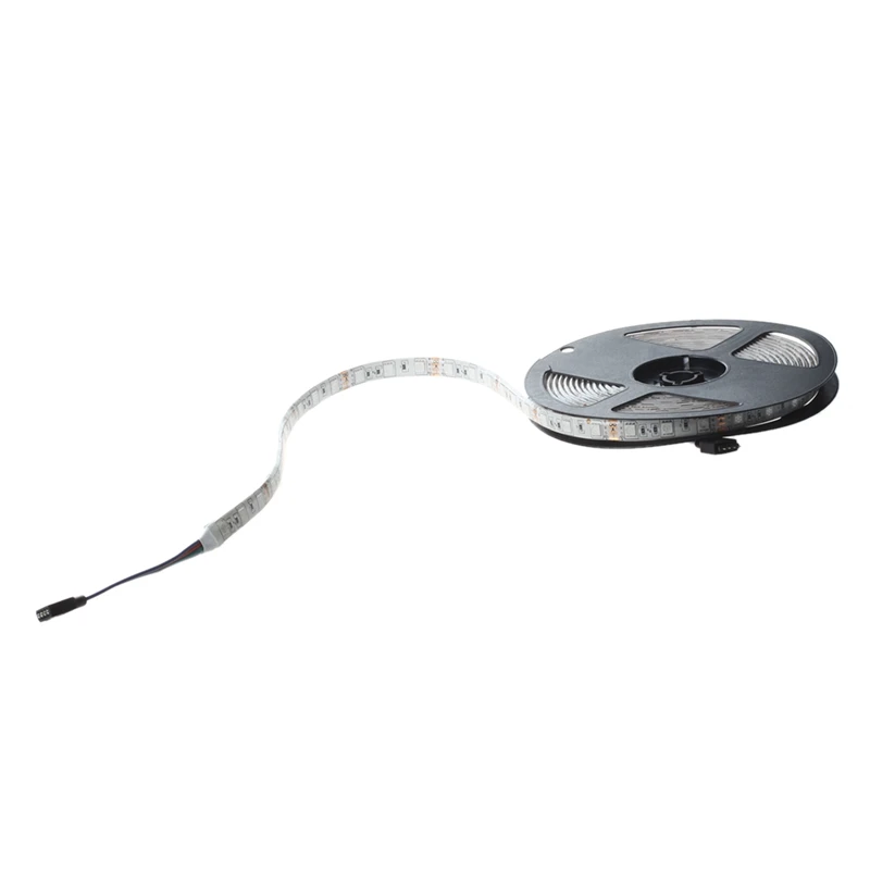 5 м 5050 SMD 300 RGB Светодиодные полосы 12 В DC водонепроницаемый+ 24 контроллеры, кнопки
