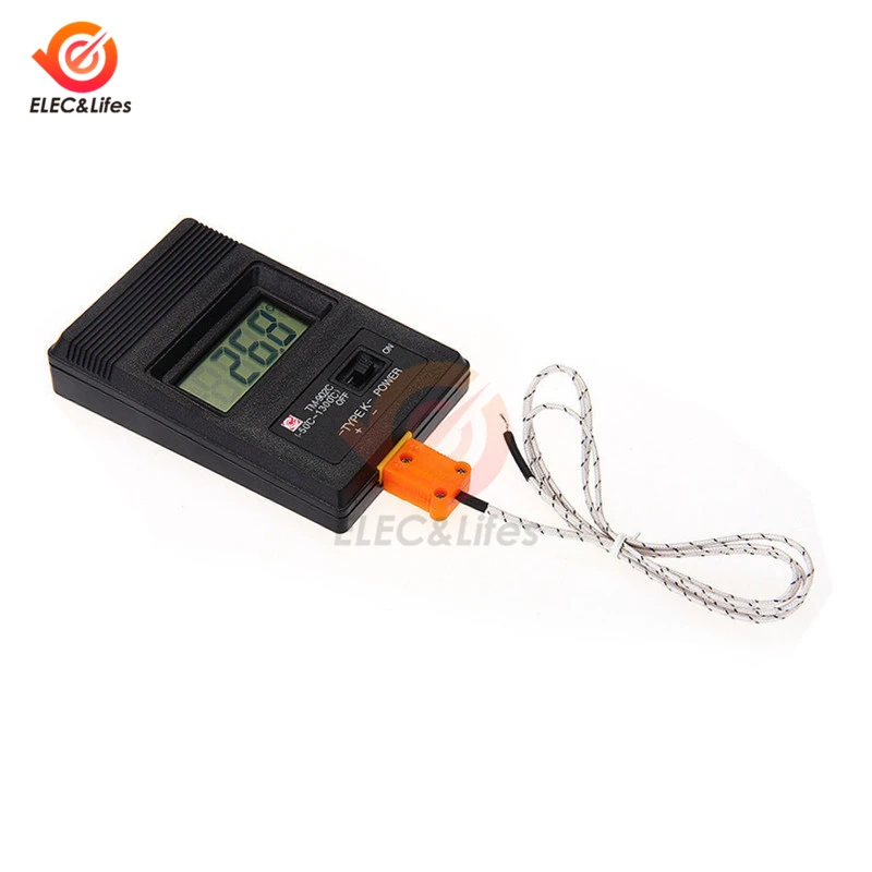 

TM-902C High Temperature Digital Thermometer TM902C K Type Thermometer temperature Sensor + Thermocouple Probe detector