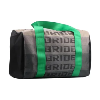 

BRIDE JDM RECARO Car Canvas Backpack Bride Bag Racing Straps Backpack Wallet Key Case For JDM Style Racing