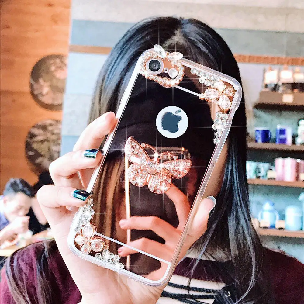 Чехол LLZ.COQUE из поликарбоната с зеркальным покрытием для Iphone 11 Pro XS MAX XR X