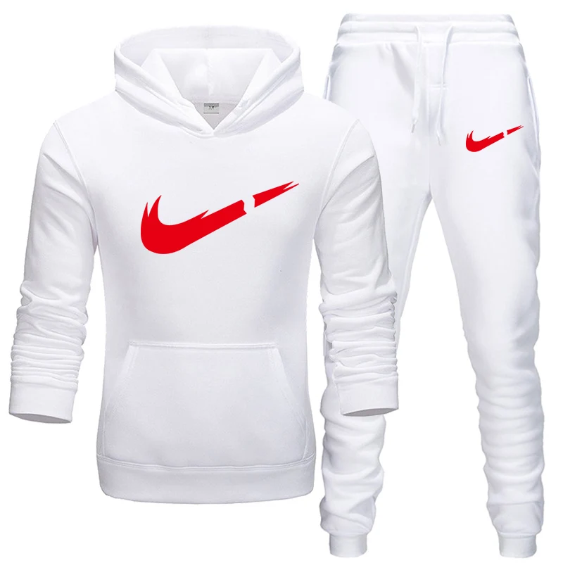 

New Men Sportswear Hoodies Pants Set Spring Track Suit Clothes Casual Tracksuit Men Sweatshirts Coats Male Joggers Streetwear