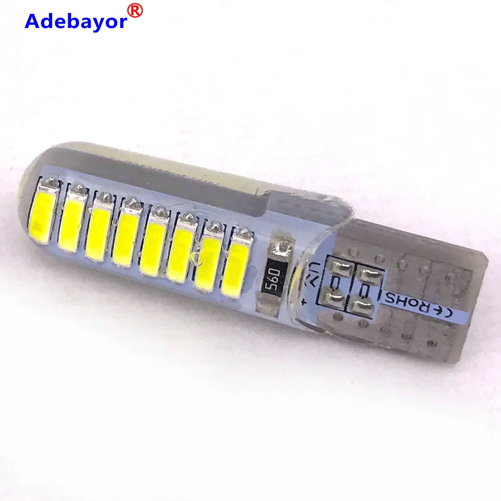 100 шт. Hotsdle T10 194 W5W 168 16 SMD СВЕТОДИОДНЫЙ 4014 автомобиль автомобильные Габаритные фонари Габаритные фары для чтения светильник лампы AC/DC 12V