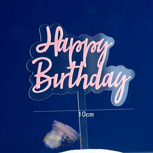 Блестки joyeux anniversaire gâteau Topper acrylique lettre или argent gâteau Top drapeau daporation pour GARCON flecte d'anniver - Цвет: Насыщенный сапфировый