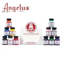 

Angelus Hand Painted Graffiti Bag Shoes Clothes Leather Customized Handmade Paint Without Fading 29.5ML Acrylic Paint AJ Shoes