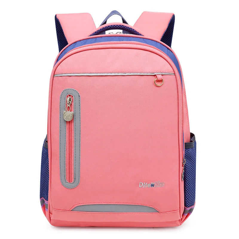 

Diteyanuo 2019 New Style CHILDREN'S School Bags Slip Buckle Elite Edition Burden Relieving Princess Bow