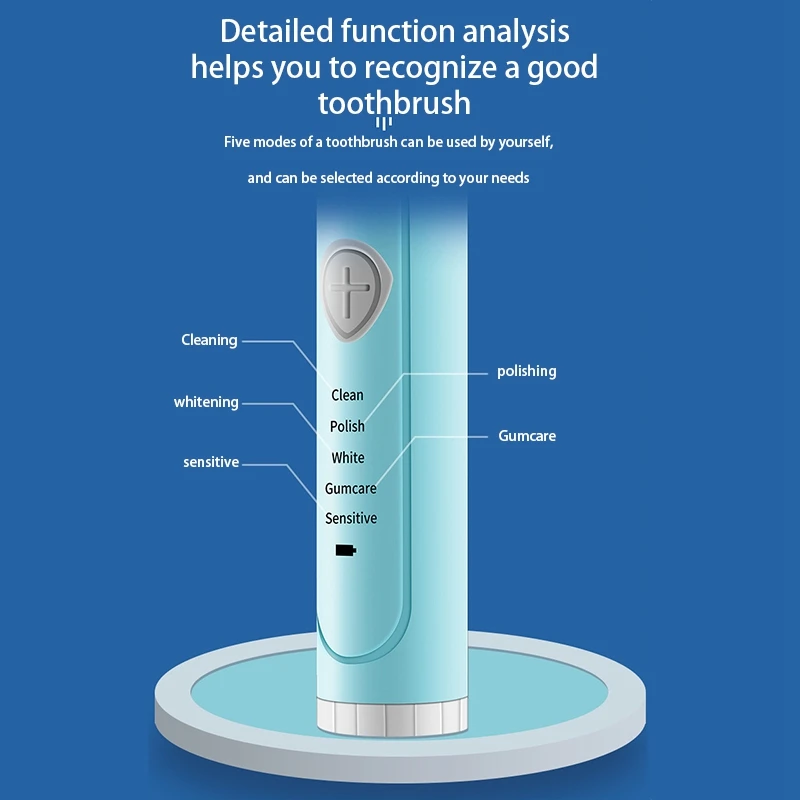 Electric Toothbrush Adult Sonic Brush USB Replacement Brush Heads Electric Toothbrush Adult Sonic Brush USB Replacement Brush Heads