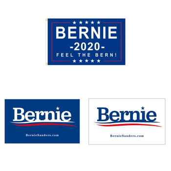 

Home Decor 150*90cm Presidential Election Hanging Garden Flag Banner Outdoor Printed Bright Campaign Bernie Sanders