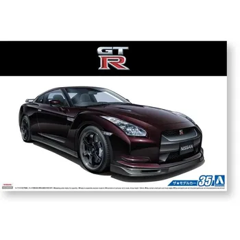 

Assembly car model 1/24 Nissan R35 GT-R Spec-V `09 05317