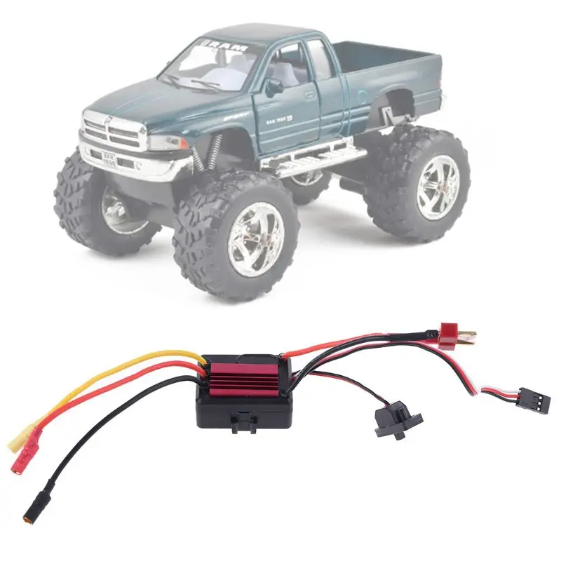 

35A brushless Motor ESC Waterproof 2-3S Lipo programmable for 1/14 1/16 RC Car