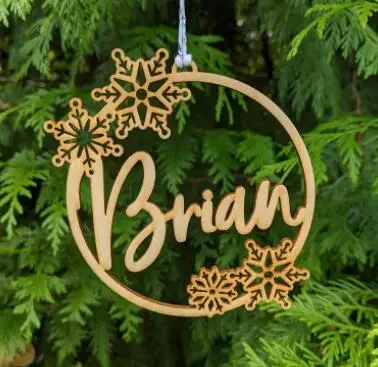 thumbnail image 1 of Adorno navideño personalizado para perro con nombre, adorno navideño personalizado con nombre de perro, bola de adorno navideño personalizada, regalo de fiesta, 1 of 5