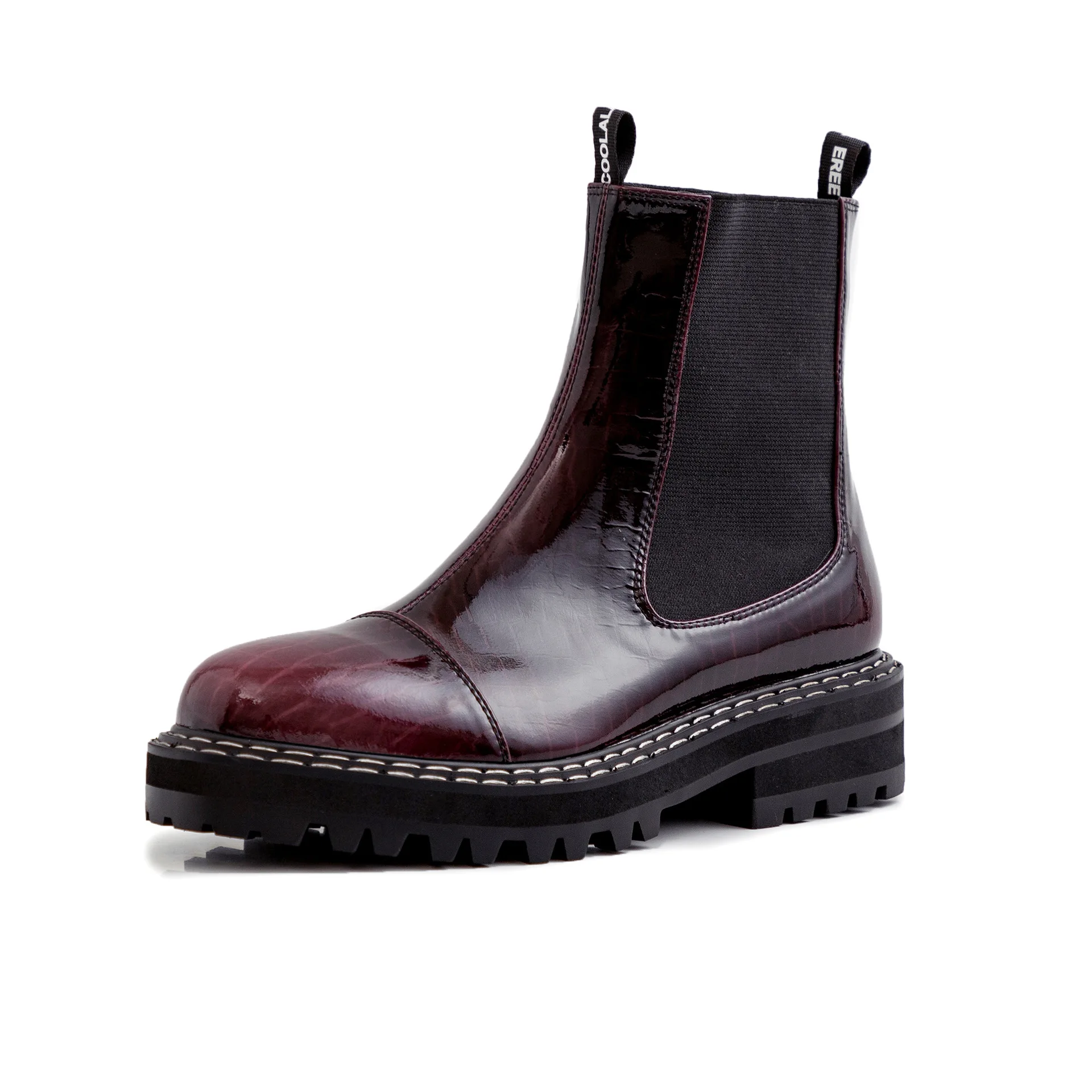 Ботинки на платформе; Damen Bootie; Новинка года; дизайнерские женские ботинки «Челси»; ботильоны