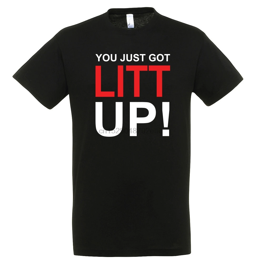 You Just Got Litt Up Mens T Shirt Cotton Tv Show Suits Men Tshirt Top Gift Print O Neck Shirts Tee Plus Size | Мужская одежда