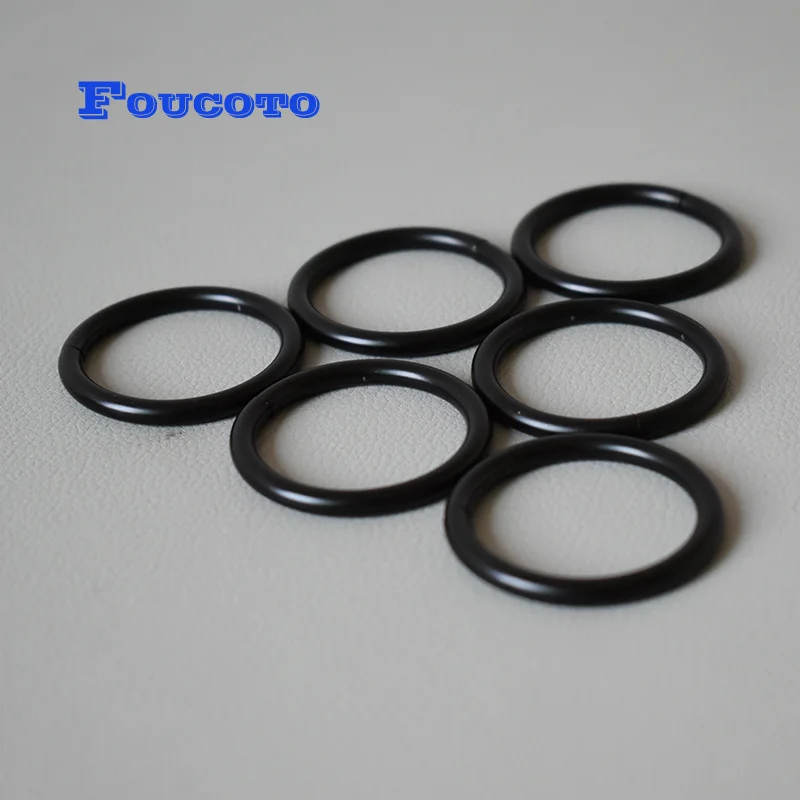 100pcs Metal O rings buckles unwelded wheel 30mm webbing belt buckles DIY dog horse harness bags backpack DIY sewing accessories