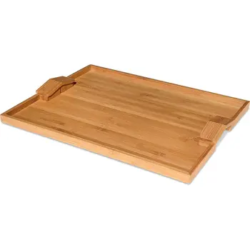 

Alessi MDL01 four walls and two rectangular tray, bamboo wood tableware