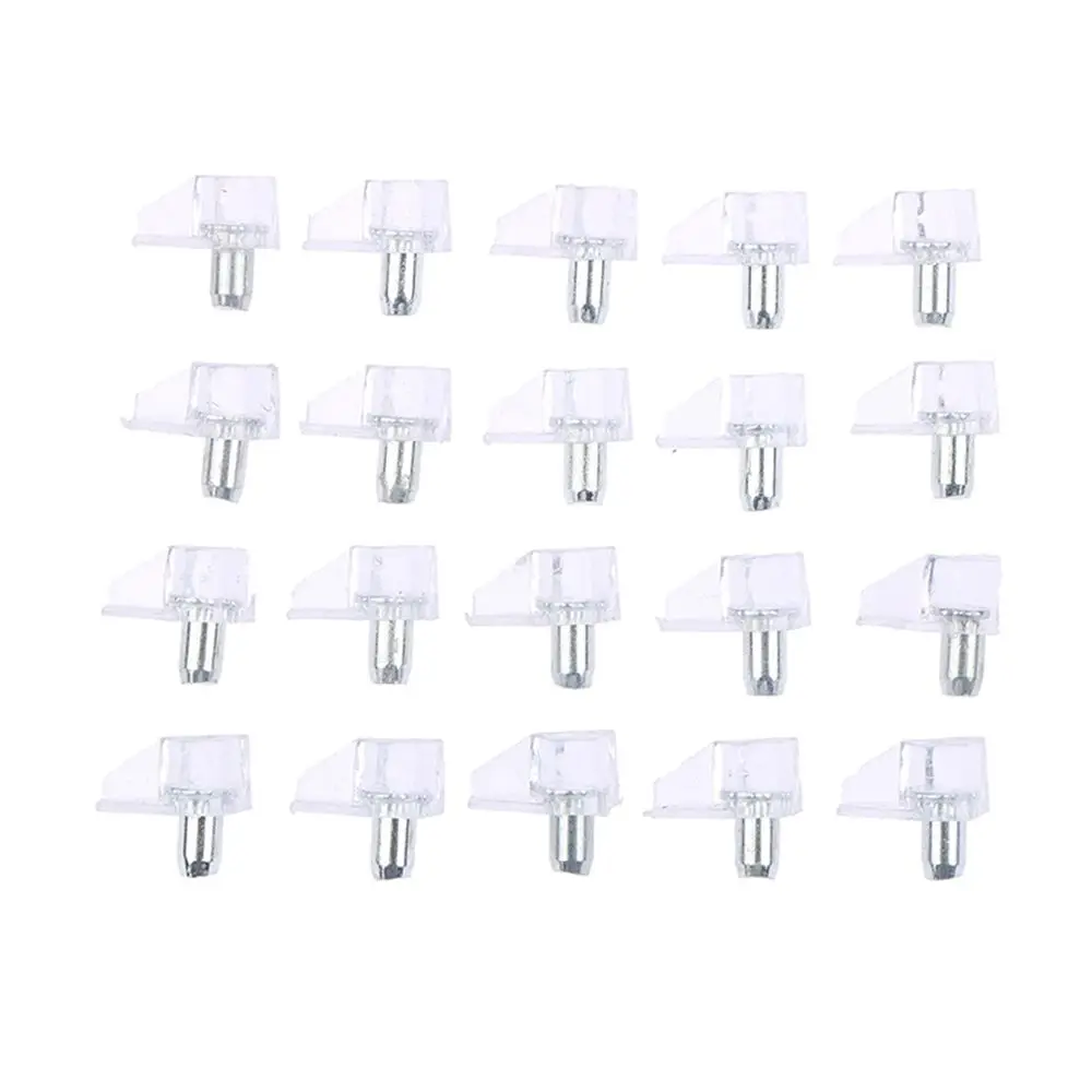 Shelf Studs Pegs Metal Pin Shelves Support Seperator Fixed Cabinet Cupboard Wooden Furniture Bracket Holder 20Pcs 5mm furniture hardware,shelf pins