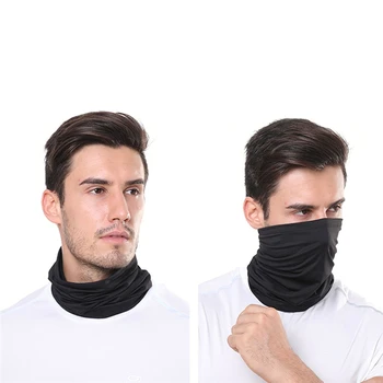 

2020 New Hot Sale Neckerchief Adults Unisex Sun-Resistant Dustproof Protective Face Mask Kerchief Summer Outdoor Half Face Cover