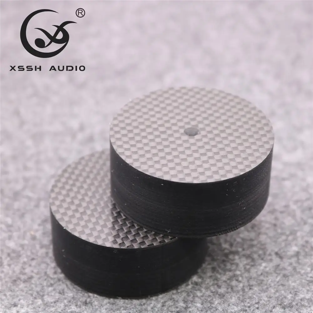 4 шт. большой карбоновый усилитель мощности cylinderaudio CD книжный шкаф Поворотная подставка для ног амортизатор подставка для ног