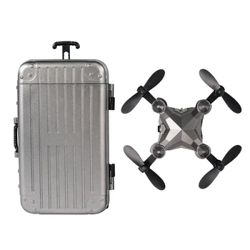 

Luggage Mini Drone Folding Aerial Photography Remote Control Aircraft Four-Axis Aircraft Children's Toy