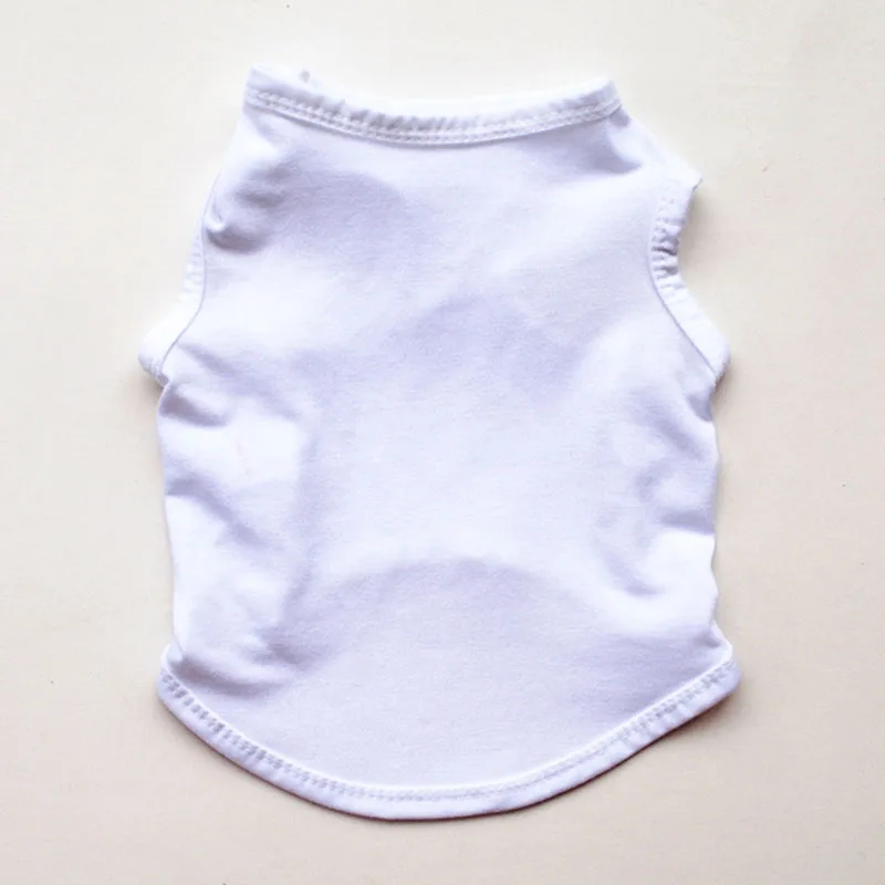 Одежда для домашних животных кошек и собак классический однотонный жилет