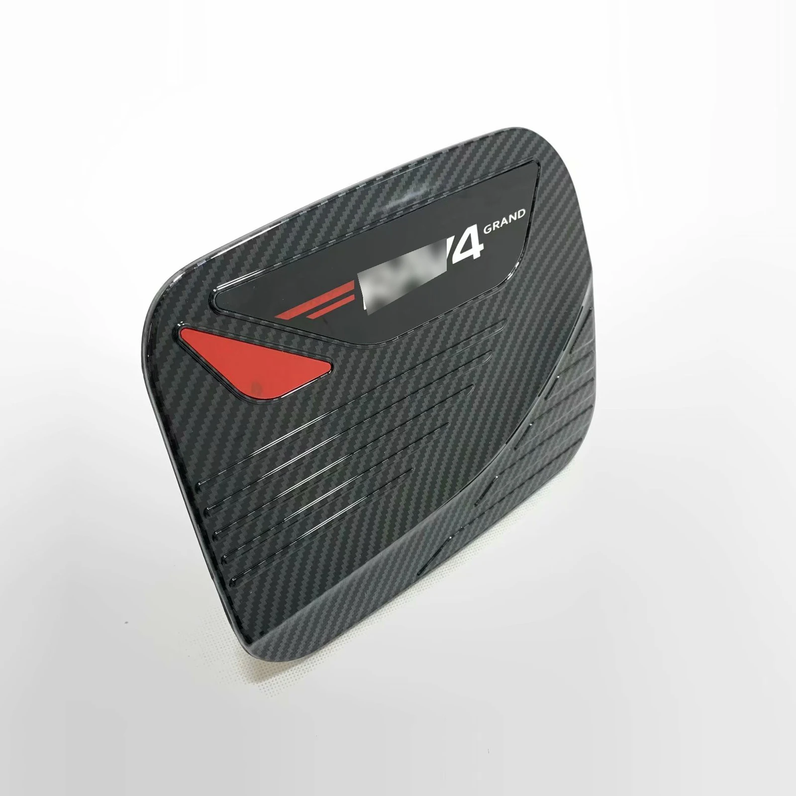 1pcs x Carbon Fiber Gas Cap Fuel Tank Cover Trim For Toyota RAV4 2019