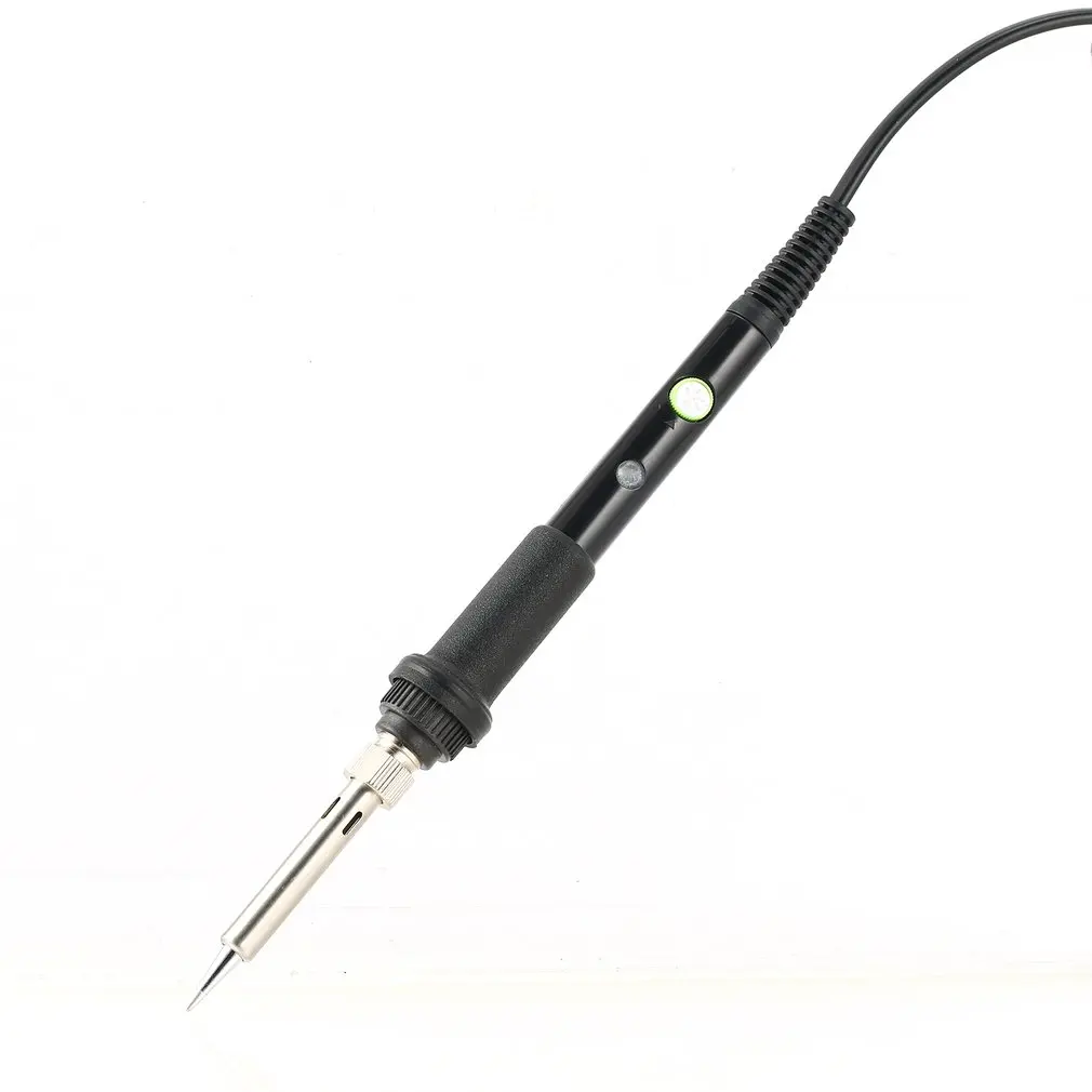 60W Electronic Soldering Iron Gun Welding Tool Temperature Adjustable Rework Repairing Tool Solder with LED Indicator
