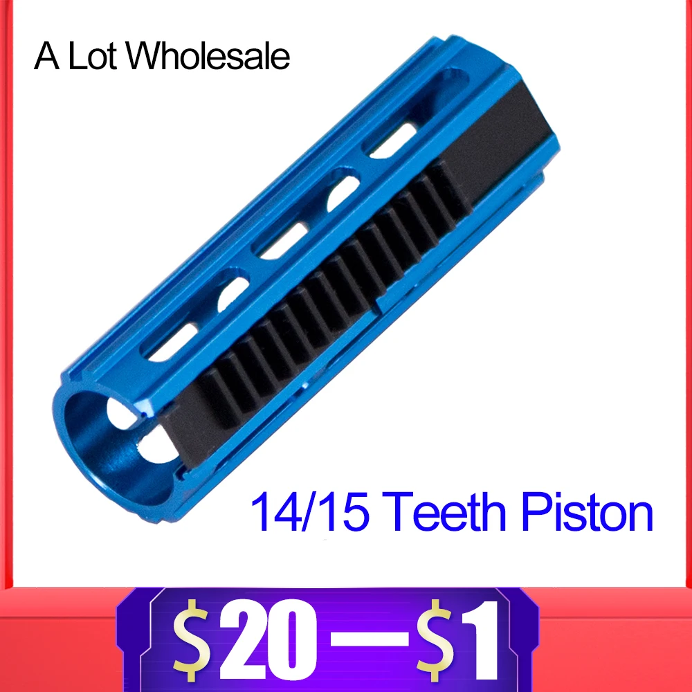 Piston Blaster-Gearbox Airsoft 15-Teeth Tactical 2/3-Paintball-Accessories 14 for Aeg-Gel