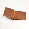 Handmade Genuine Leather Mens Money Clip Wallet with Card Holder Money Holder Wallet Vintage Mens Wallet Clip Bill Holder 1
