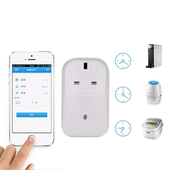 

WiFi Smart Remote Control Appliances Timing System Android UK Plug Switch Home Appliance Controller for Home Office Hotel