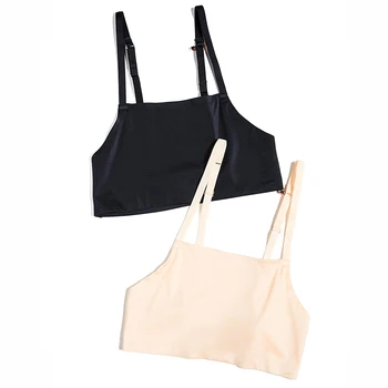 

New Sexy Women Camisole Seamless Beautiful Back Ladies Brassiere Ice Wire Chest Female Wrapped Wear Proof Girls Crop Top Clothes