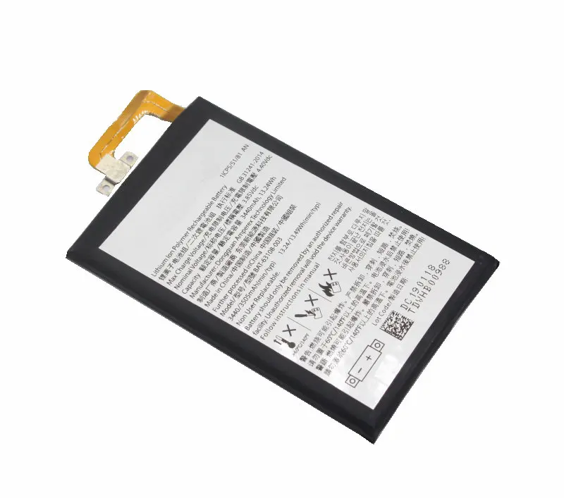 5x3440 mAh/13.24Wh bath-63108-003 Аккумулятор для BlackBerry keyone TLP034E1 для alcatel DK70 DTEK70 батареи