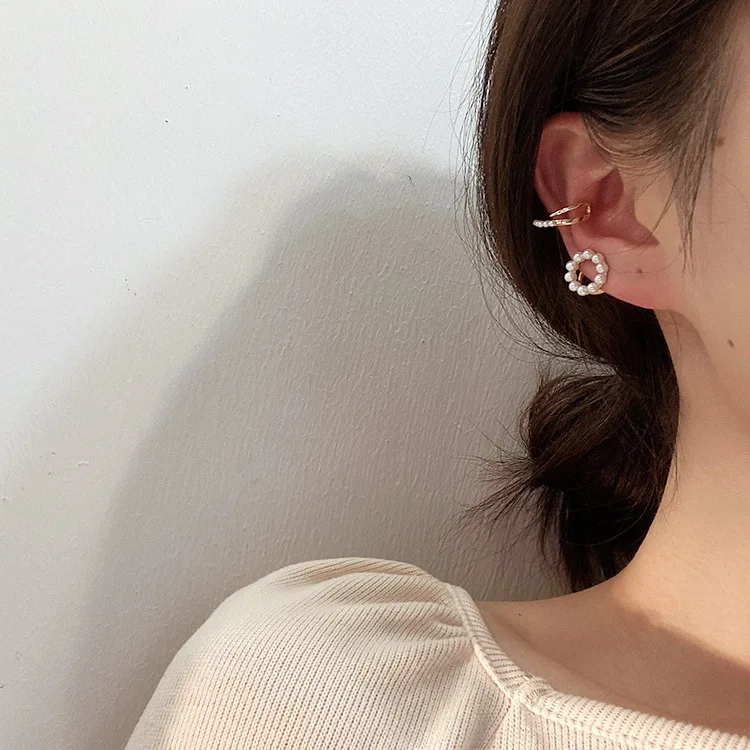 Минималистичные корейские серьги золотого и серебряного цвета с перекрестными