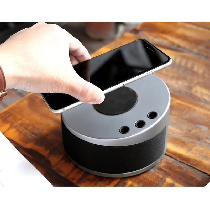 Link Face Беспроводное зарядное устройство Bluetooth динамик беспроводная Быстрая