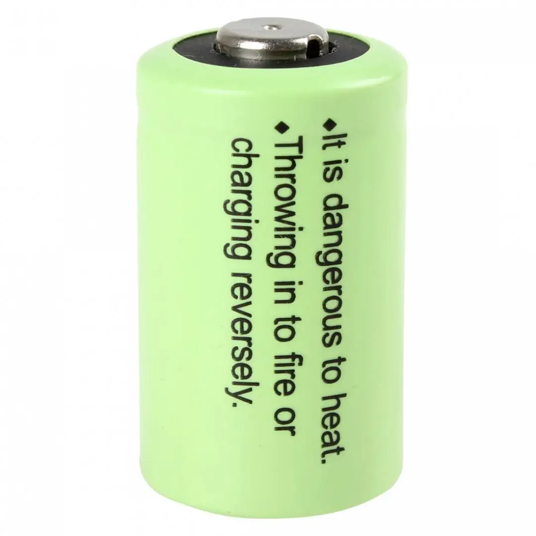 Безопасная литиевая батарея 3,0 V 800mAh CR2 Green
