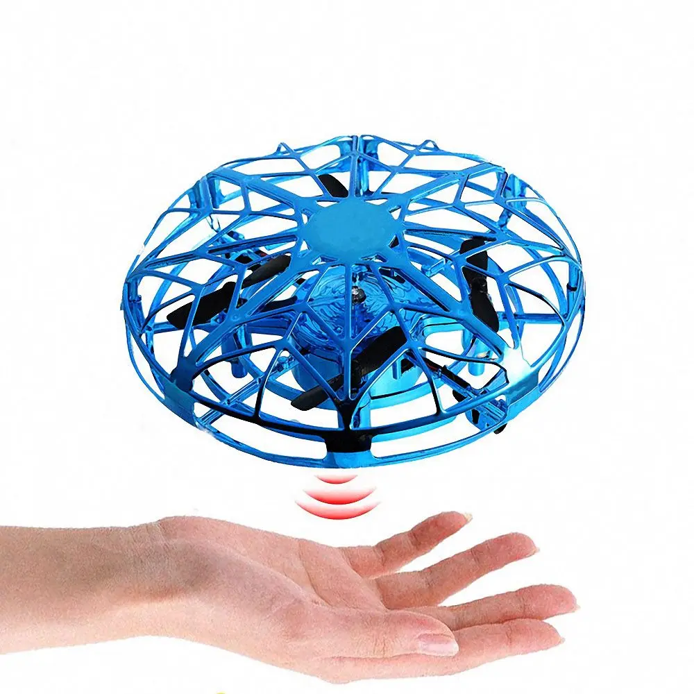 

UFO Ball Flying Helicopter Toys Anti-collision Magic Aircraft Mini Induction Drone Electronic Antistress Toy for Boys Kids Adult