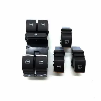 

1Set Chrome Electric Power Master Window Switch For JJetta Golf MK5 MK6 GTIRabbit Passat B6 Tiguan 5ND 959 857 5ND 959 855