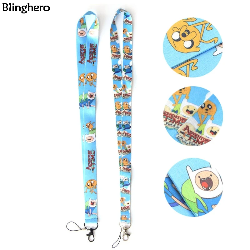 Blinghero, мультяшный ремешок для ключей, милый USB, для телефона, для шеи, ремешок, ID, держатель, ремешки для свистка, BH0435 - Цвет: 3-mixed