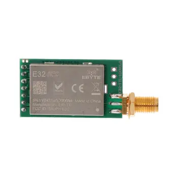 

LORA SX1278 433MHz Module Receiver UART 100mw 20dbm Wireless Rf Transceiver E32-433T20DC