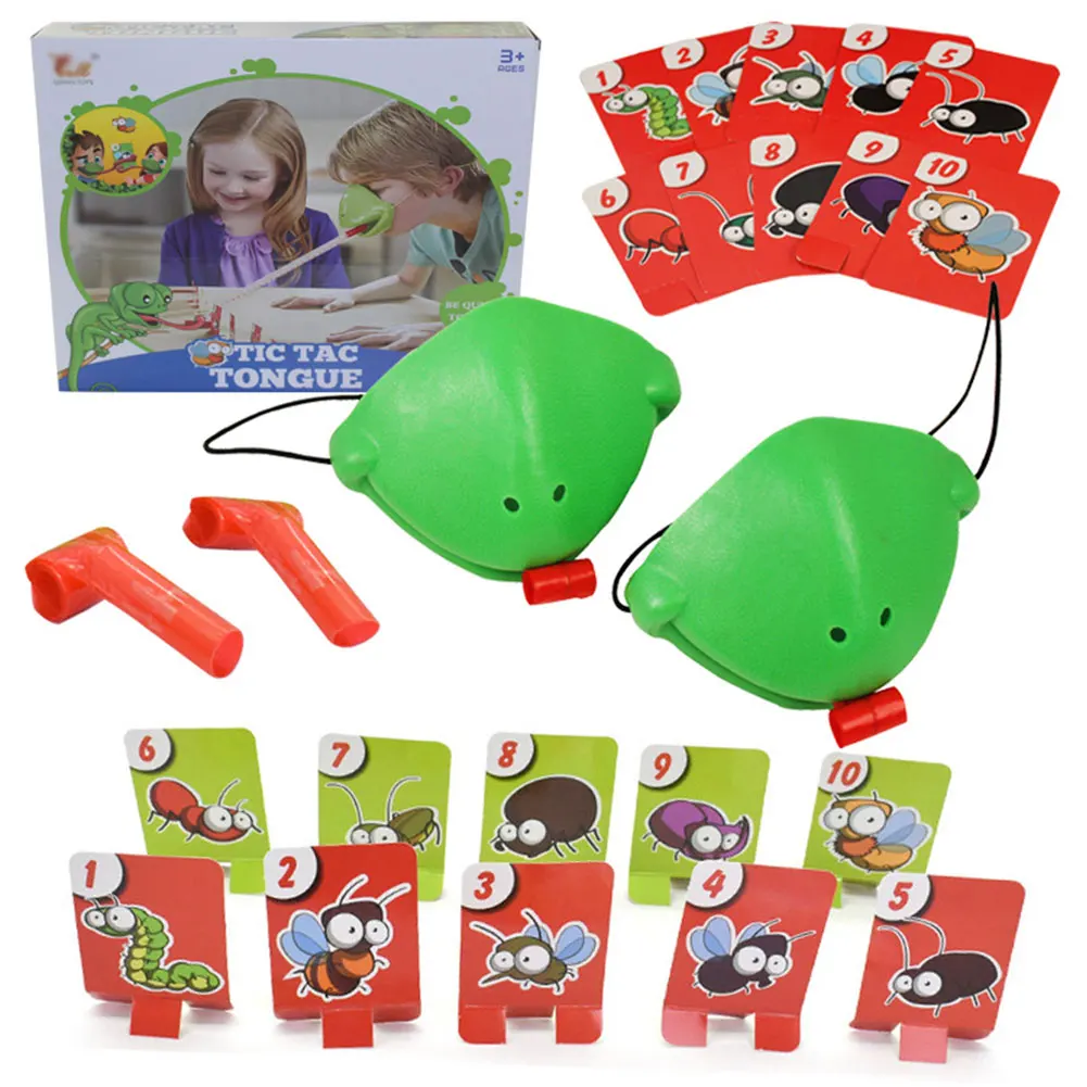 

Party Cards Hobby Desk Funny Tongue Athletic Family Game Interactive Improve Holiday Festival Gift Home Christmas Toy Kid