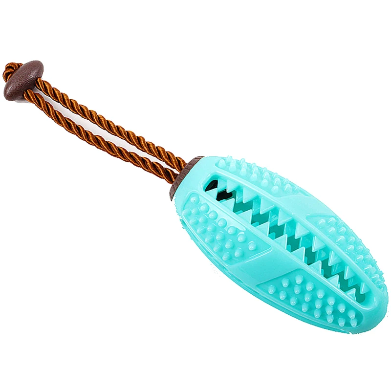 

Interactive Dog Toys Toothbrush IQ Treat Dispensing Ball Rope Safe Teeth Cleaning Pet Chew Toy Puppy Play Game Training
