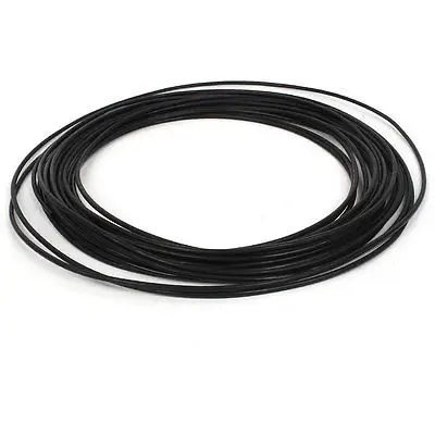

Solid Black 20 Meters 4mm OD 3mm Inside Diameter PU Air Hose Pipe Tubing