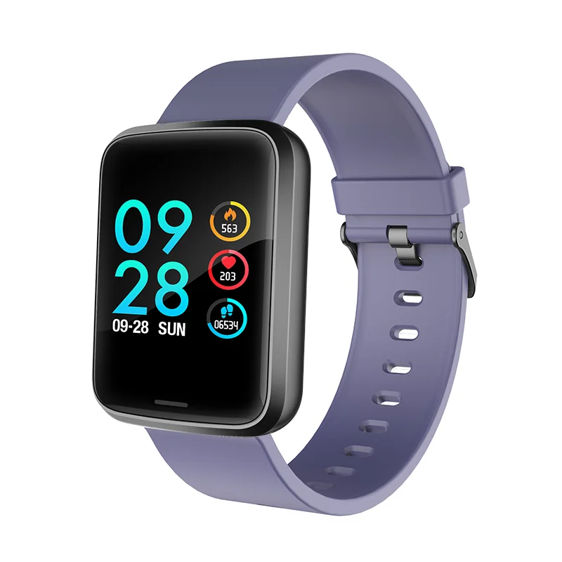 H19 purple ONEMIX новые мужские спортивные Смарт-часы IP68 часы модный умный браслет для женщин браслет с пульсометром кровяное давление фитнес - Цвет: H19 purple