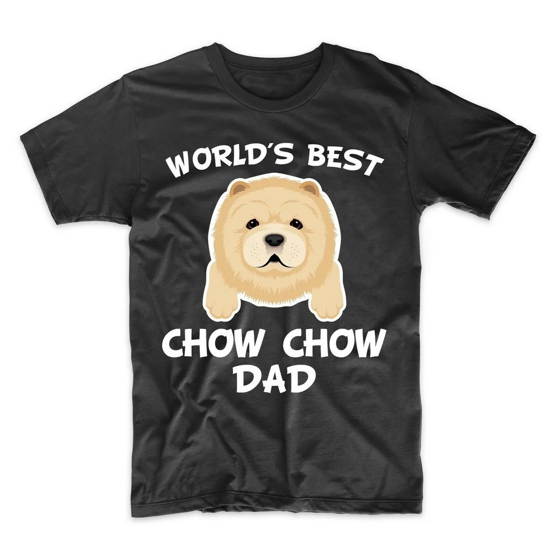 Chow Dad топы футболка лучшие в мире Dog Owner модная размера плюс |