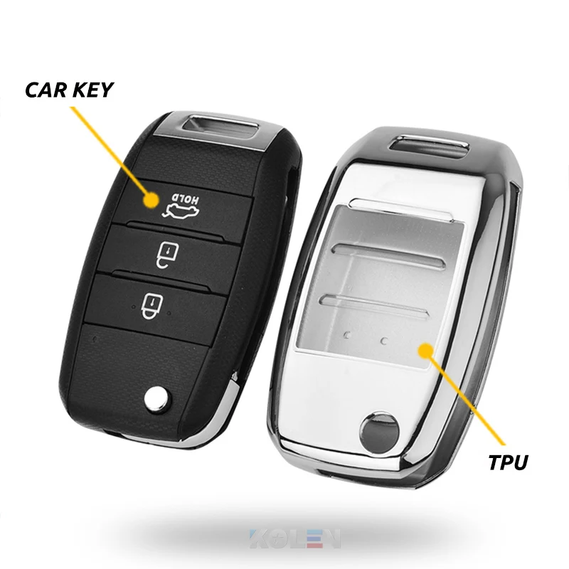 Cover chiave telecomando per KIA K2 RIO 3 Sportage 4 K3 Ceed Cerato K4 Picanto k5 Picanto Stinger 2017 2018 - Hddce9e5ff9d24860961bfa341525b820b